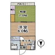 ニュー柏台コーポの間取り画像