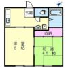 コーポ愛甲の間取り画像