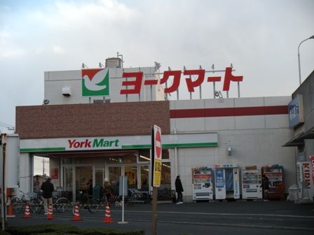 近くのヨークマート伊勢原店まで378m（徒歩5分）