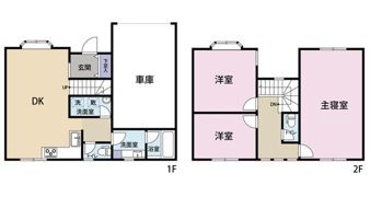紅が谷テラスハウスの間取り画像