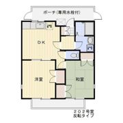 メープルコートの間取り画像