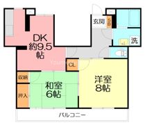 エレガンス西湘の間取り画像