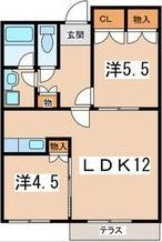 フレグランス湘南台の間取り画像