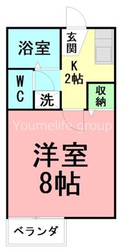 サニーコート伊藤の間取り画像