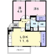 フルールジャルダンの間取り画像