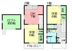 小澤アパートIIの間取り画像