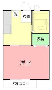 コーポPBの間取り画像