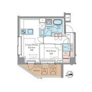 LUXENA＋PAWS藤沢の間取り画像