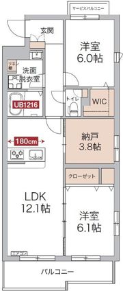 リージュの間取り画像