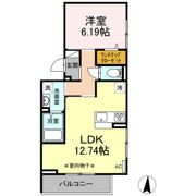 マーリエ Iの間取り画像