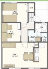 オレンジヒルズの間取り画像