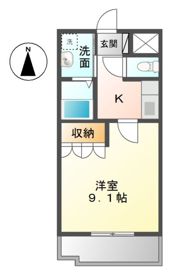CASA東雲の間取り画像