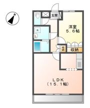 フレンドシップSHONANの間取り画像