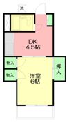 カトレアハイツの間取り画像