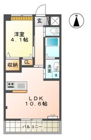 クロッシュの間取り画像