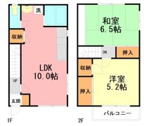 エスポワール藤ヶ谷の間取り画像