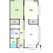 第二ハイツフジミの間取り画像