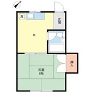 鈴木ハイツの間取り画像