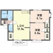 サンハイツフジIの間取り画像