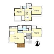 下土棚貸家IIIの間取り画像