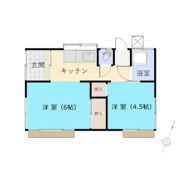 久野鈴木貸家の間取り画像