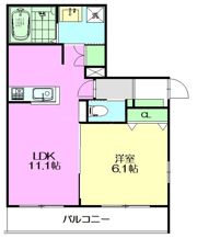 パインヒルズウエストの間取り画像