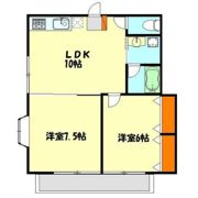 ハピネスハイム Aの間取り画像