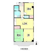 ピュアテラス岡部の間取り画像