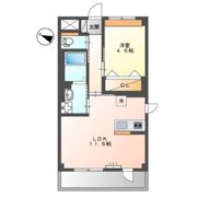 ATB松之内の間取り画像