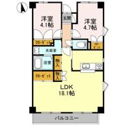 メゾンアイの間取り画像