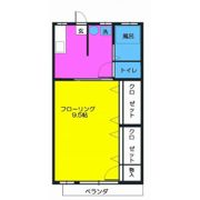 第五青木荘の間取り画像