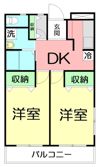 ハイツサンモールの間取り画像