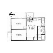 スカイハイツ湘南の間取り画像