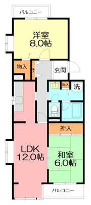 コーポレート本厚木の間取り画像