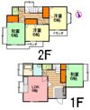 公所戸建の間取り画像