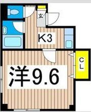 Studio Mの間取り画像