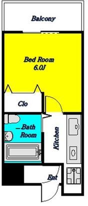 クリオ小田急相模原弐番館の間取り画像