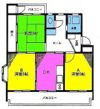 ハイツ佐川の間取り画像