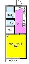 コーポTsubasaの間取り画像