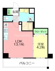 CASSIA藤沢本町の間取り画像