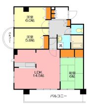 グランソラール丸の内の間取り画像