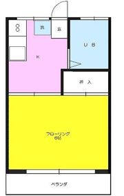 ヤマフジハイツAの間取り画像