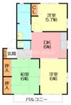 ハイツ丸久Aの間取り画像
