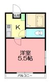 フラット七里の間取り画像