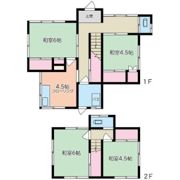 公田町貸戸建の間取り画像