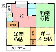 コーポ青木の間取り画像