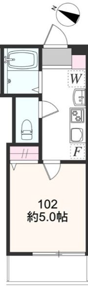 アザーレ・バモス藤沢本町の間取り画像