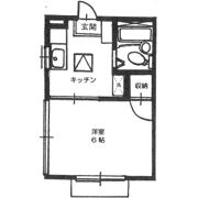 ハイツ山根の間取り画像
