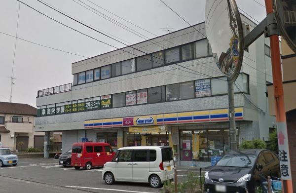 近くのミニストップ 中田町萩丸店まで281m（徒歩4分）