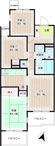 NICE STAGE 戸塚舞岡の間取り画像